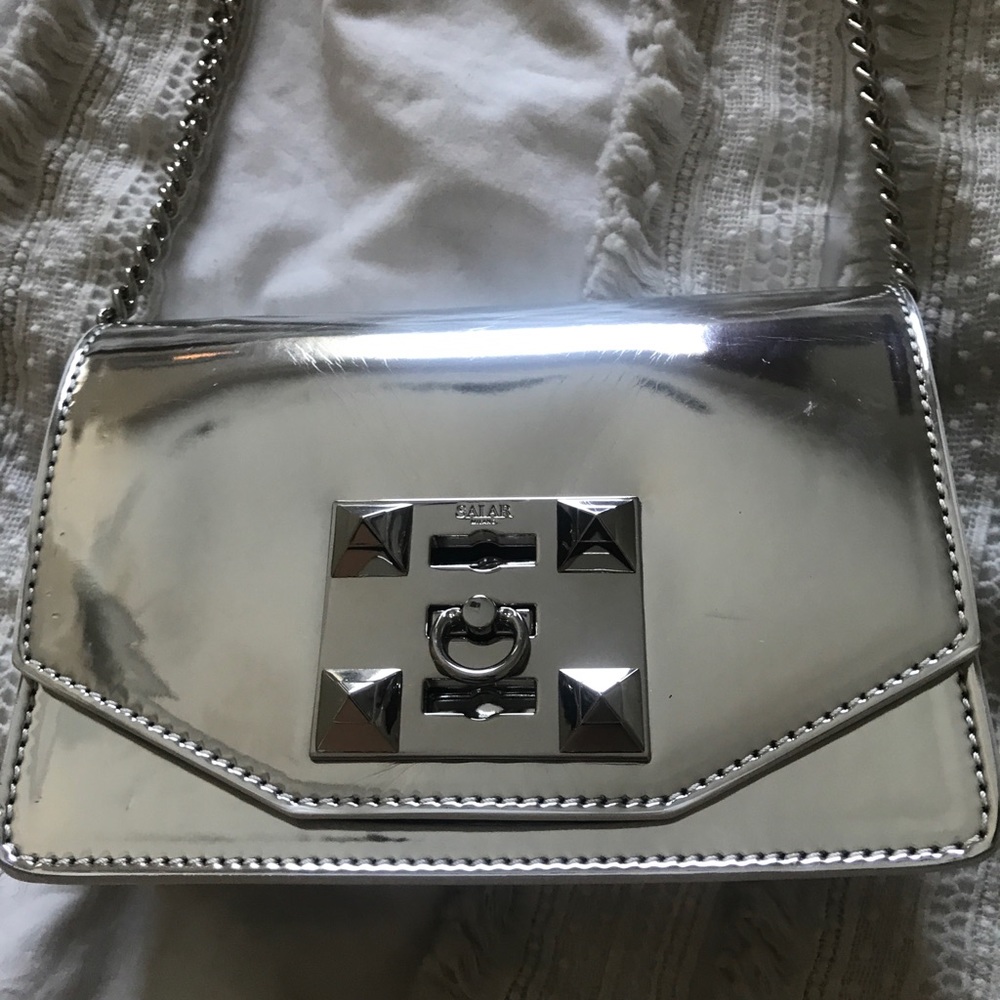 Salar Milano Sylvie Basic Calfskin Leather Satchel